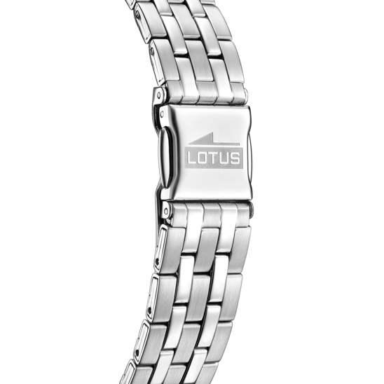 Lotus RELOJ LOTUS SQUARE SERIES 18985/1 BEIGE CORREA DE ACERO INOXIDABLE 316L MUJER