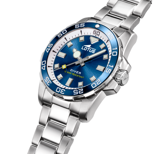 Lotus RELOJ LOTUS TRENDY 18936/5 AZUL CORREA DE ACERO INOXIDABLE 316L MUJER