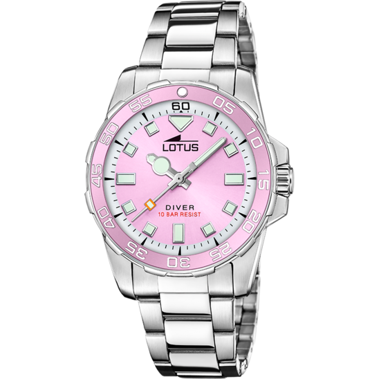 lotus RELOJ LOTUS TRENDY 18937/1 ROSA CORREA DE ACERO INOXIDABLE 316L MUJER