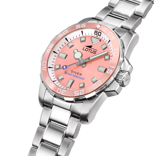 Lotus RELOJ LOTUS TRENDY 18937/4 ROSA CORREA DE ACERO INOXIDABLE 316L MUJER