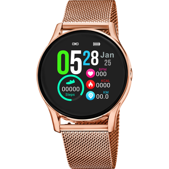 lotus SMARTWATCH LOTUS 50001/A CORREA DE ACERO INOXIDABLE 316L BLUETOOTH MUJER