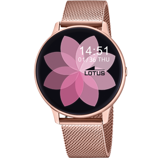 lotus SMARTWATCH LOTUS 50015/A CORREA DE ACERO INOXIDABLE 316L BLUETOOTH MUJER