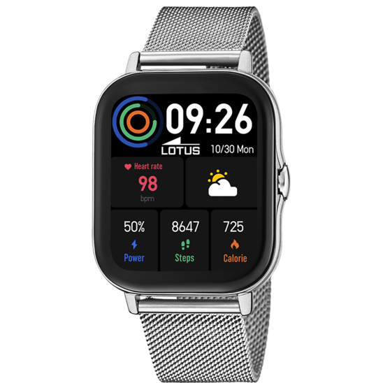 lotus SMARTWATCH LOTUS 50044/1 CORREA DE ACERO INOXIDABLE 316L BLUETOOTH HOMBRE