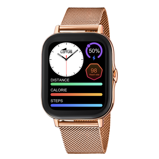 lotus SMARTWATCH LOTUS 50045/1 CORREA DE ACERO INOXIDABLE 316L BLUETOOTH MUJER