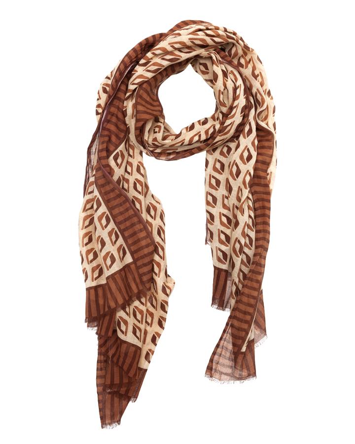 lovat & green CARPET BROWN - LOVAT&GREEN SS’ 18 Scarves Collection