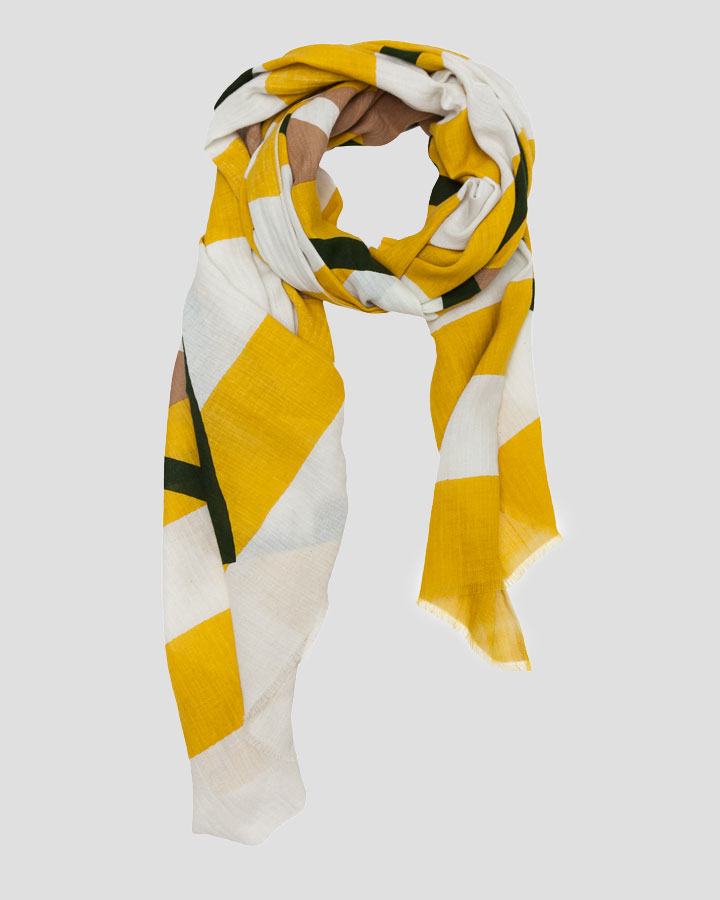 lovat & green RETRO YELLOW - LOVAT&GREEN SS’ 18 Scarves Collection
