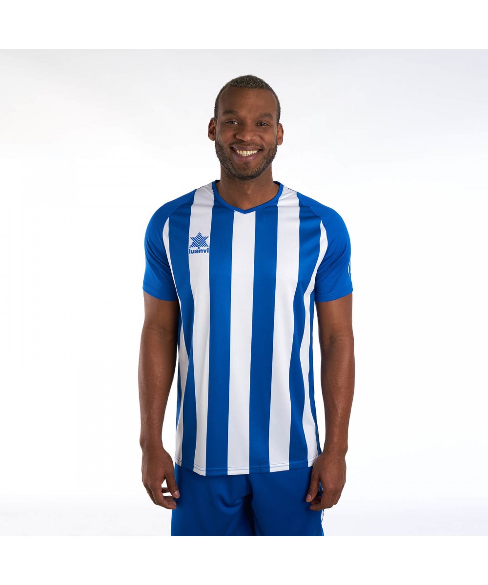 Luanvi Luanvi Camiseta Manga Corta New Listada: Luanvi.com: Ropa Deportiva Online