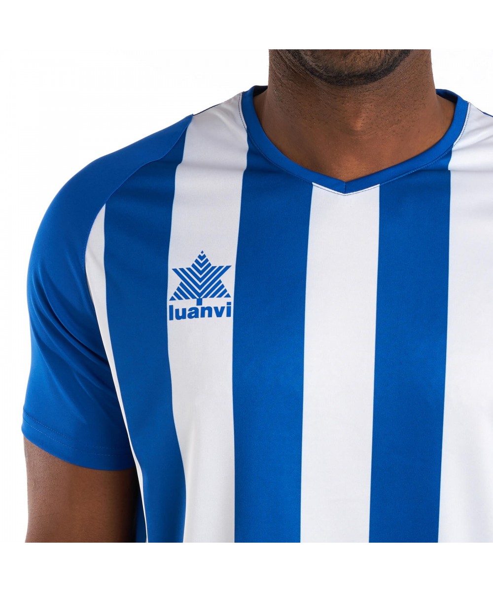 Luanvi Luanvi Camiseta Manga Corta New Listada: Luanvi.com: Ropa Deportiva Online