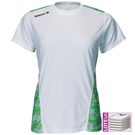 Luanvi Luanvi Lote 5 Camisetas Técnicas Mujer Manga Corta Nocaut Fantasy: Luanvi.com: Ropa Deportiva Online