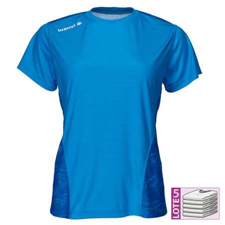 Luanvi Luanvi Lote 5 Camisetas Técnicas Mujer Manga Corta Nocaut Fantasy: Luanvi.com: Ropa Deportiva Online