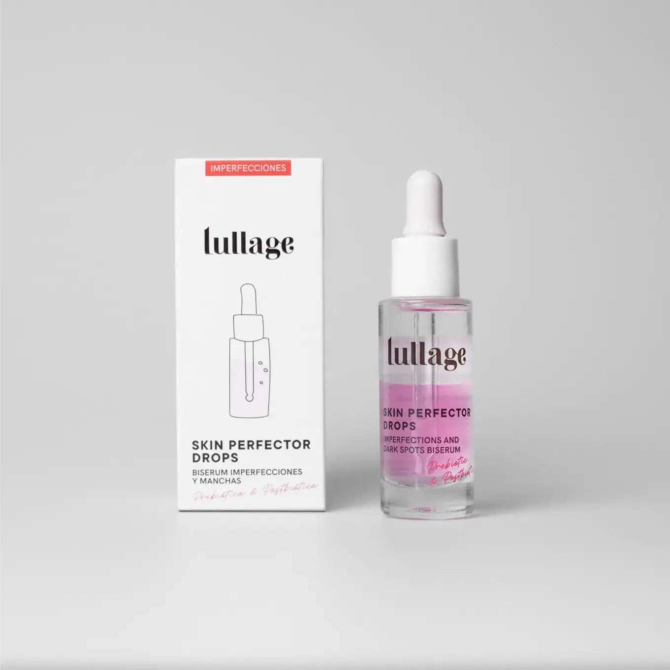lullage Skin Perfector Drops Serum Bifásico Antimanchas y Granos | Lullage