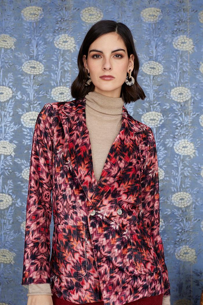 luna llena Blazer Sophie cruzado multicolor BR81 – Luna Llena