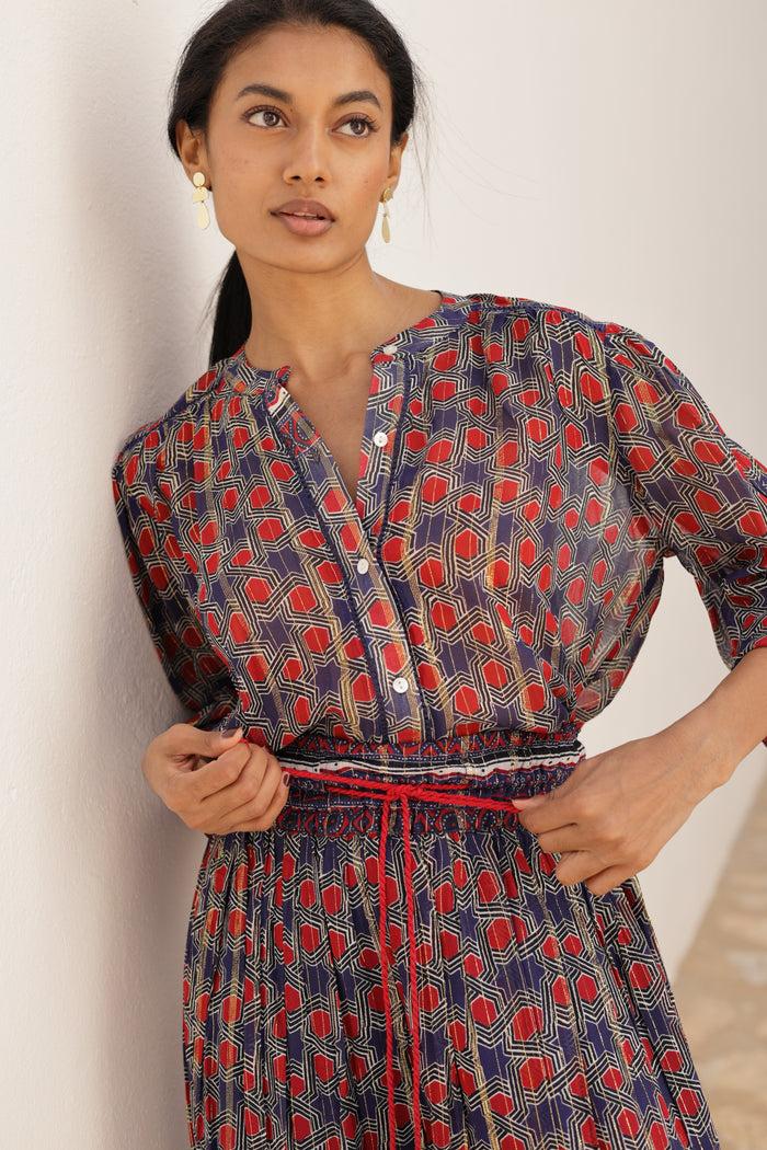 luna llena Blusa Karine Colección Oslo CJ300 – Luna Llena