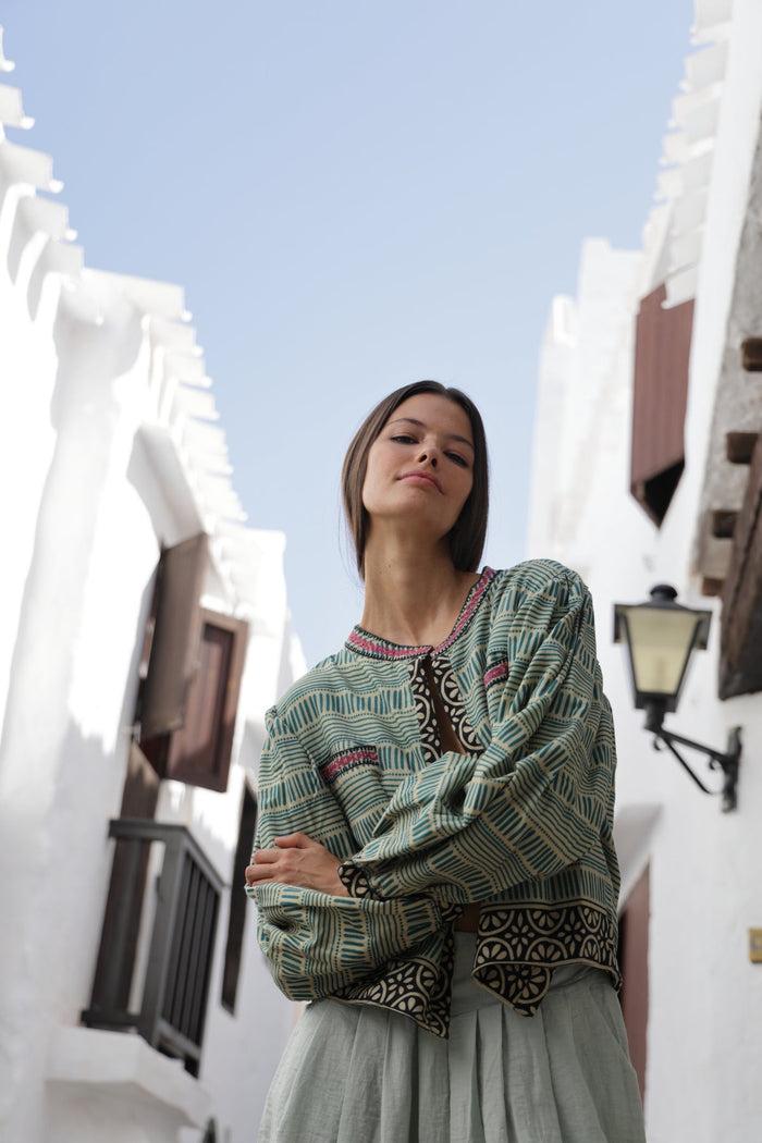 Luna Llena Chaqueta Federica SH30 Colección Tulum – Luna Llena