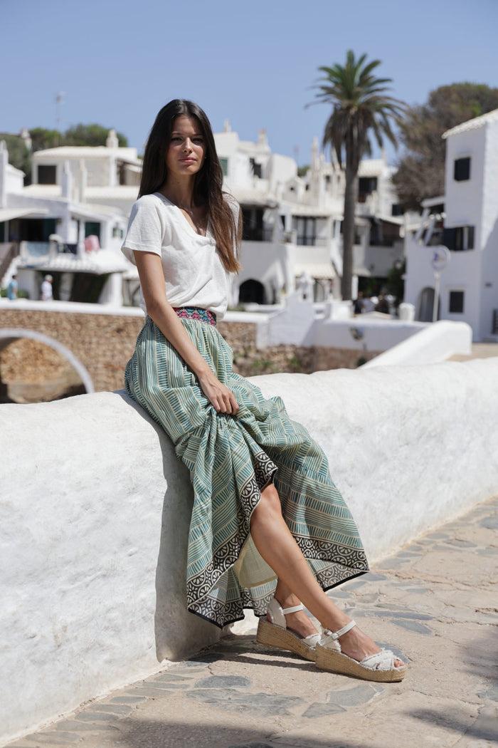 Luna Llena Falda Catalina SH138 Colección Tulum – Luna Llena