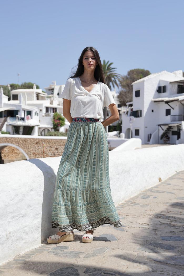 luna llena Falda Catalina SH138 Colección Tulum – Luna Llena