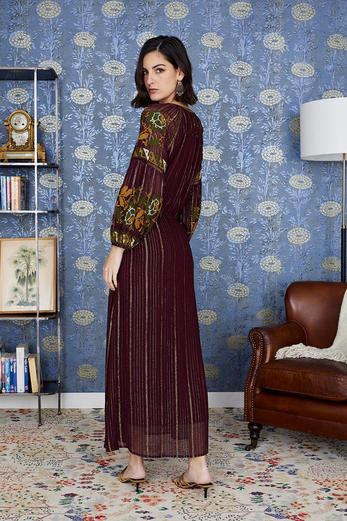 Luna Llena Kaftan Genevieve Bordado BD23 – Luna Llena