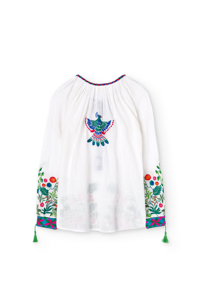 Luna Llena Blusa Bordada Barbara BR35 – Luna Llena