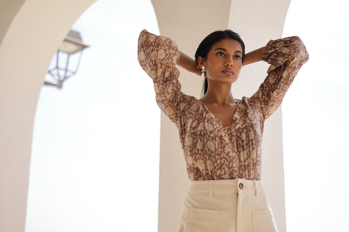 Luna Llena Blusa Cafetal BR111 – Luna Llena