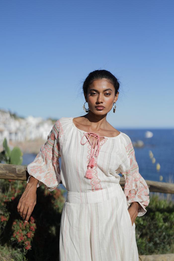 luna llena Blusón Cristina PE32 – Luna Llena