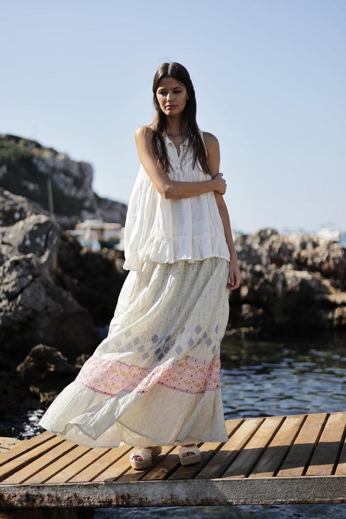 luna llena Falda larga Catalina FL138 – Luna Llena