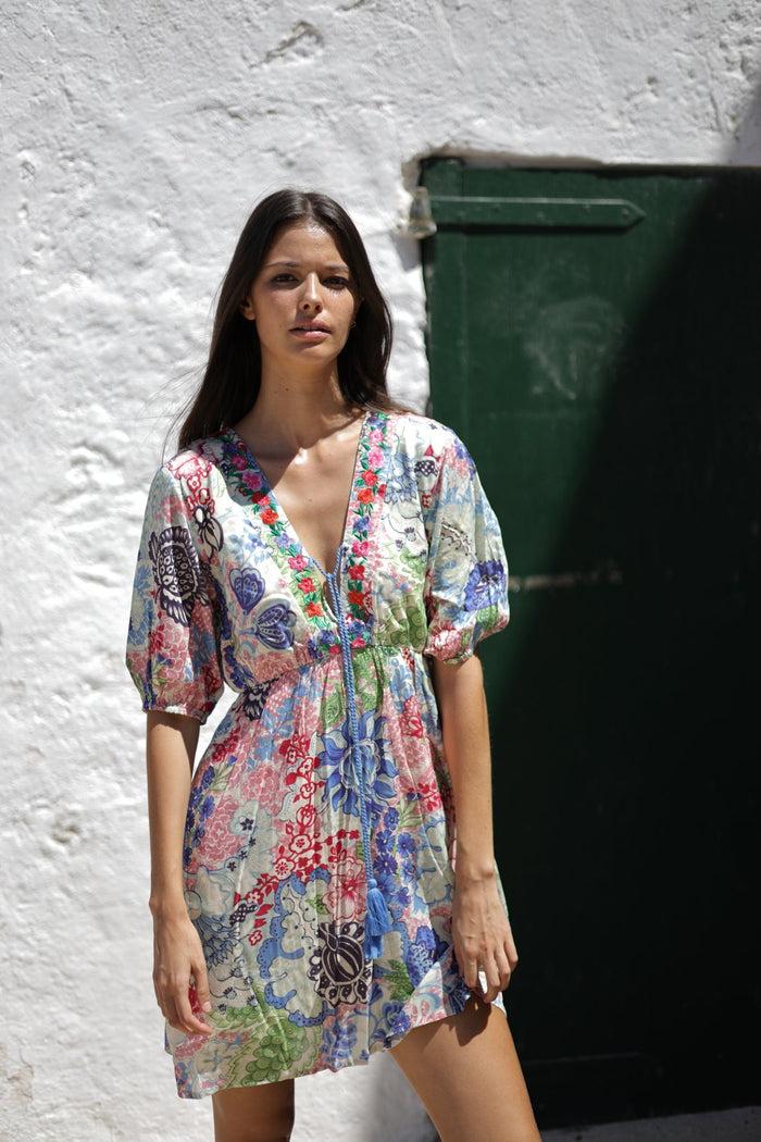 luna llena Vestido corto Isabel MA21 – Luna Llena