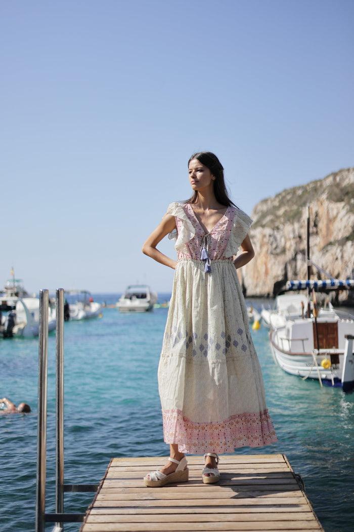 luna llena Vestido largo Lilia FL139 – Luna Llena