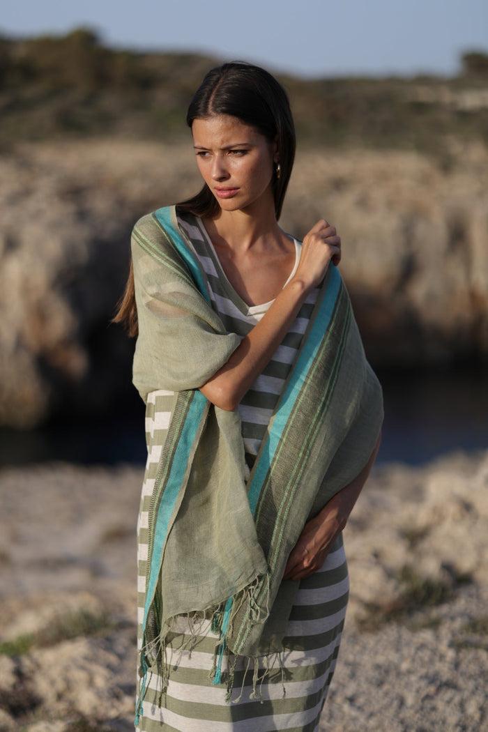 Luna Llena Vestido Rayas Palamos TS401 – Luna Llena