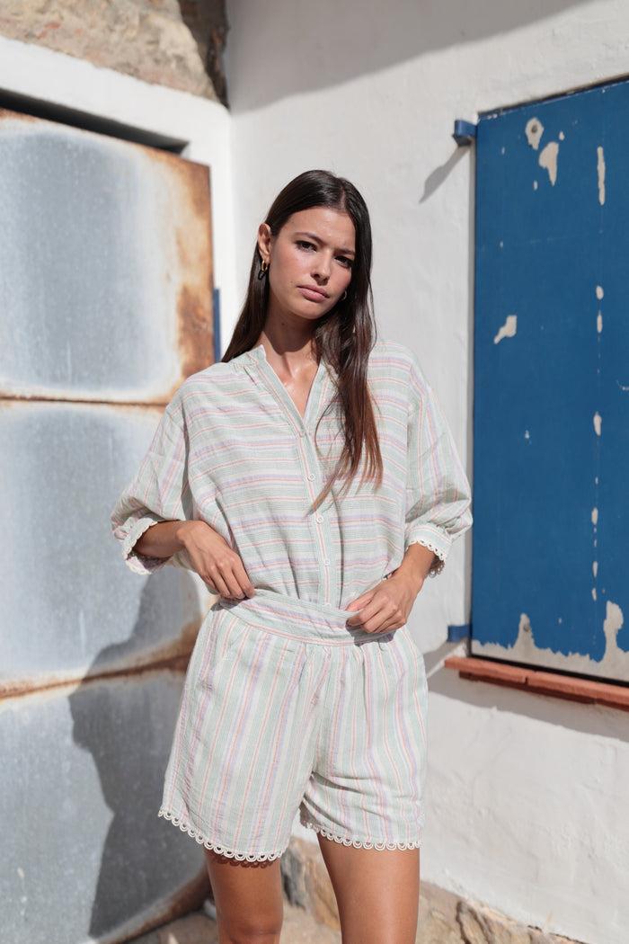 Luna Llena Short Lupita Colección Ferrante SS68 – Luna Llena