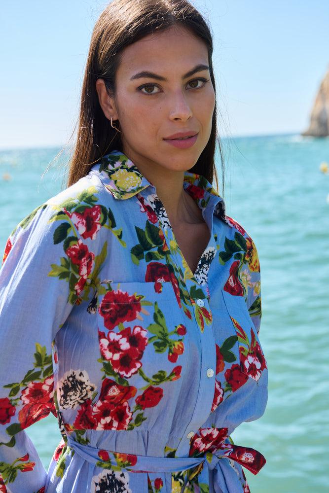 Luna Llena Vestido Camisero Colección Favignana SF40 – Luna Llena