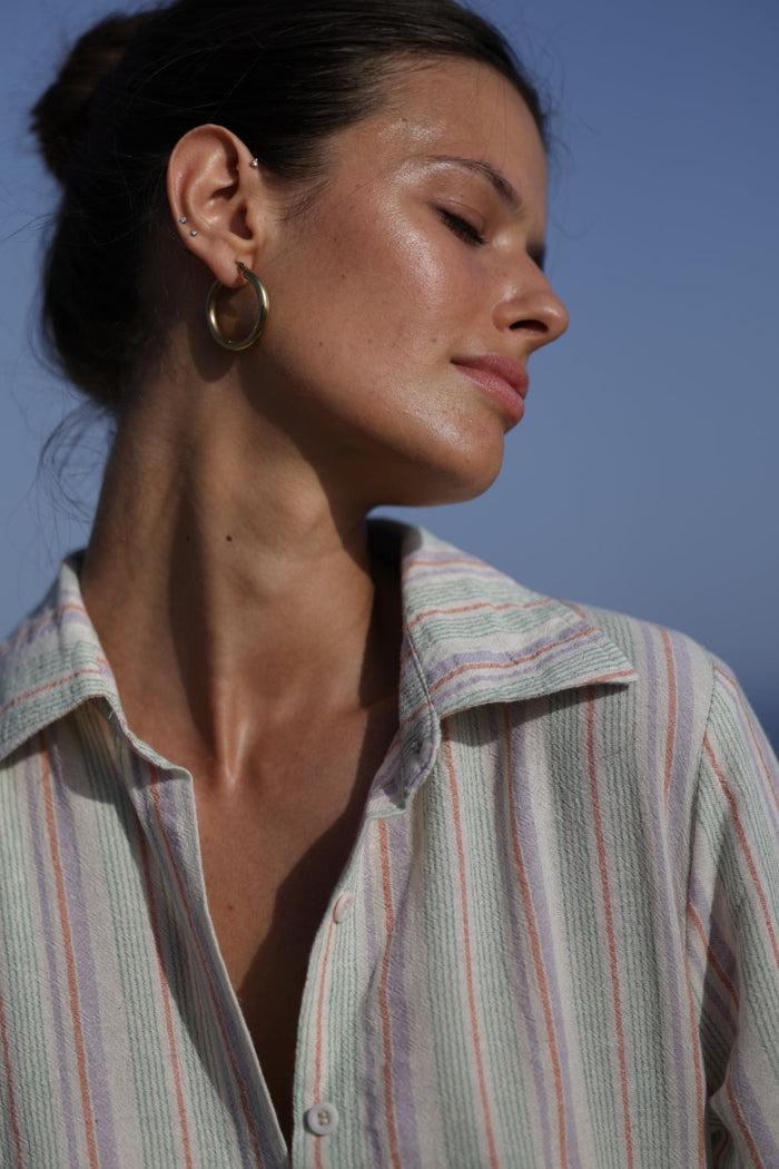 Luna Llena Vestido Camisero Miami Colección Ferrante SS808 – Luna Llena