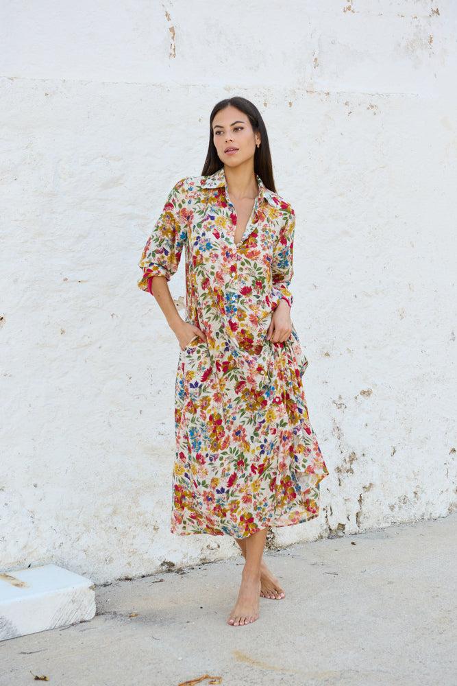 luna llena Vestido camisero Miami Coleccion Yorkshire DA808 – Luna Llena