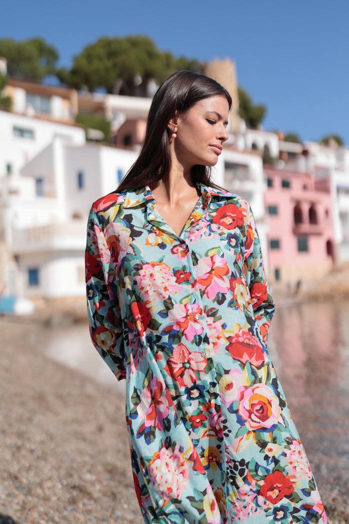 Luna Llena Vestido Camisero Miami Corelli AL808 – Luna Llena