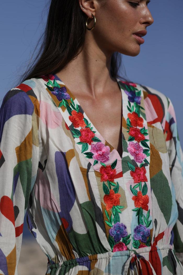 Luna Llena Vestido Largo Micaela Colección Lima NM23 – Luna Llena