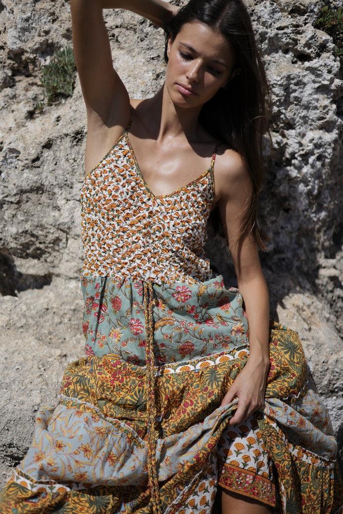 luna llena Vestido largo Salamina Howards DA91 – Luna Llena