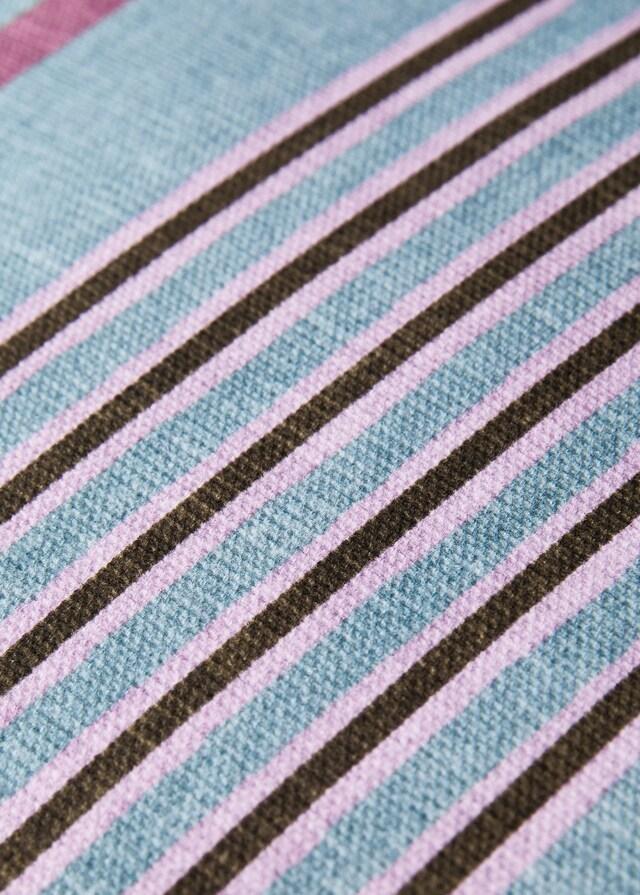 Mango Funda Cojín Ribete A Contraste Raya Multicolor 40x60 Cm