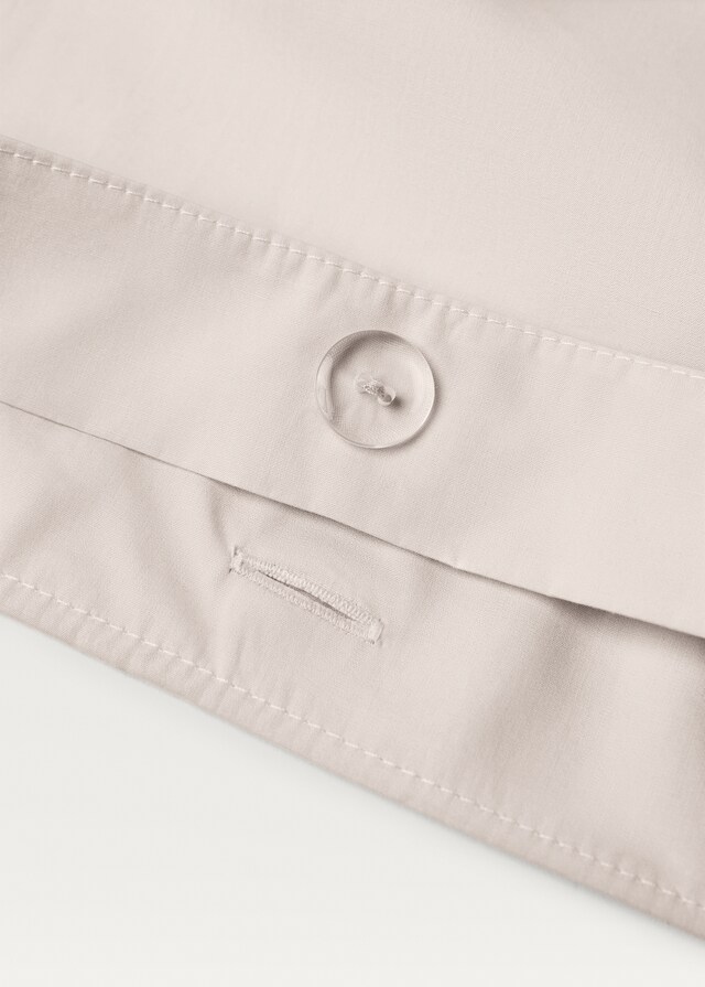 mango Funda nórdica algodón percal 300 hilos cama 180/200 cm