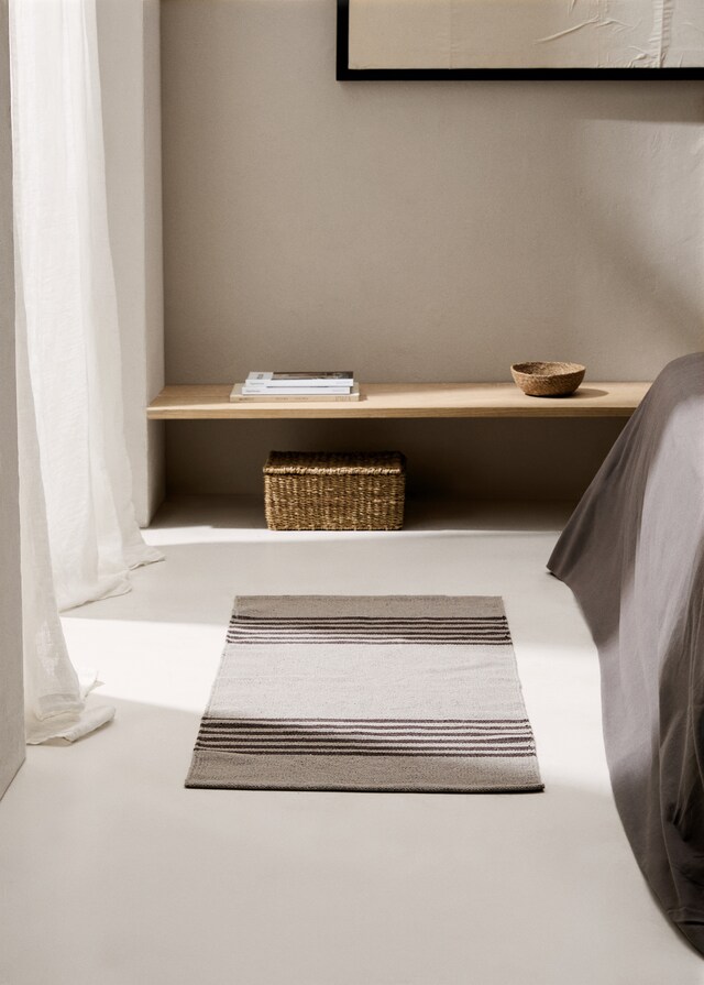 mango Alfombra algodón reciclado 60x120 cm