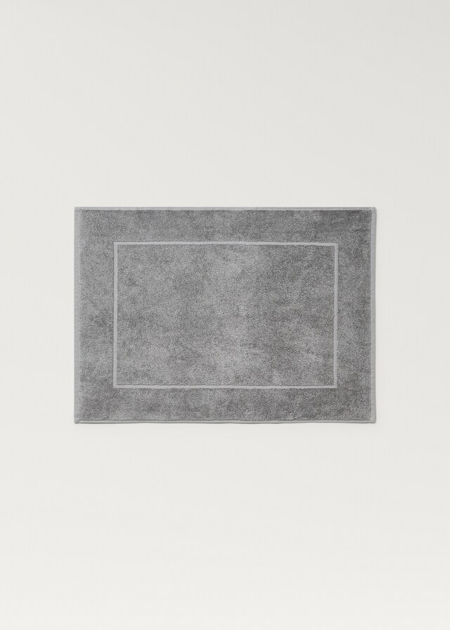 Mango Alfombra Baño Algodón Rizo