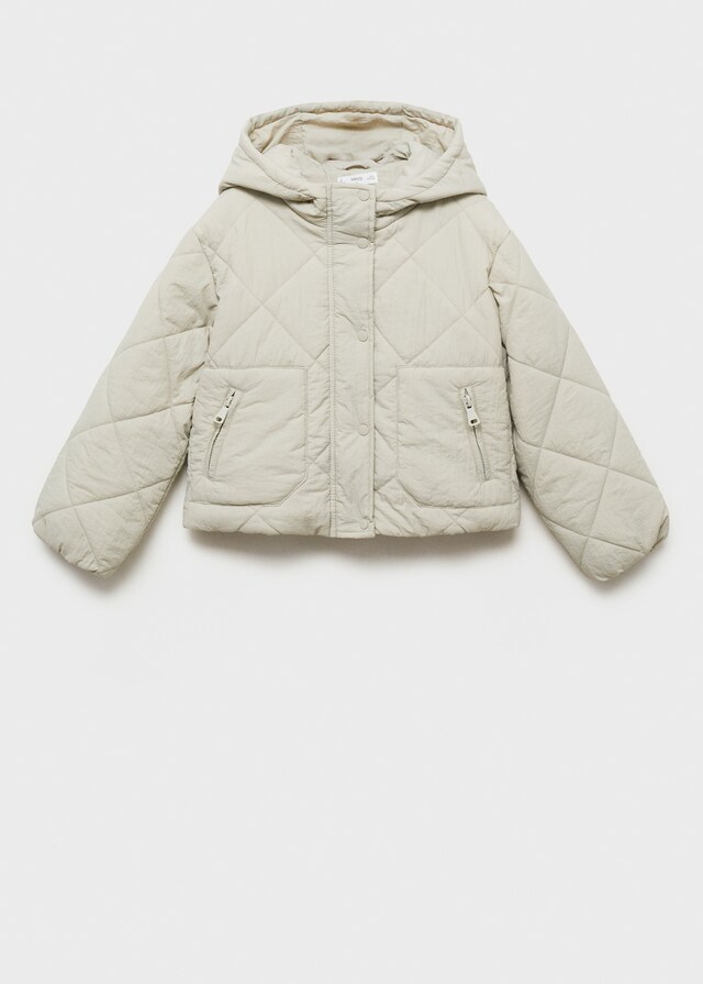 Mango Anorak Acolchado Capucha