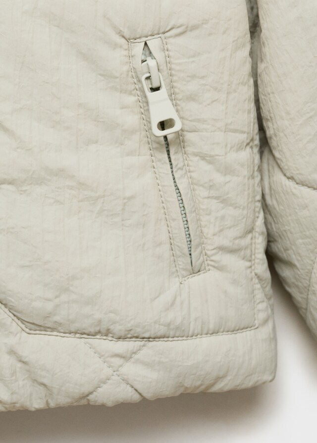 Mango Anorak Acolchado Capucha