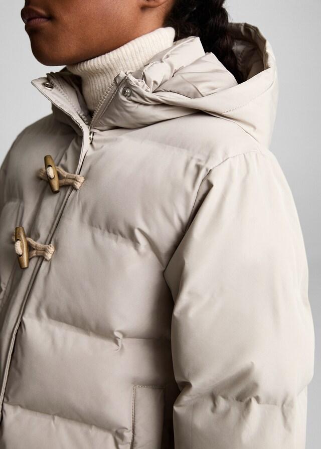 Mango Anorak Acolchado Capucha