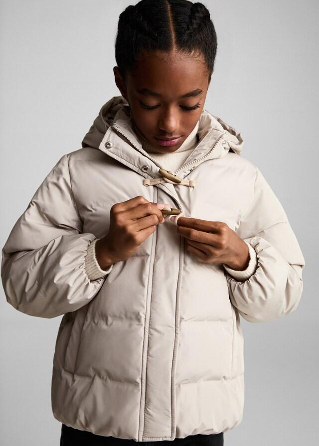 mango Anorak acolchado capucha