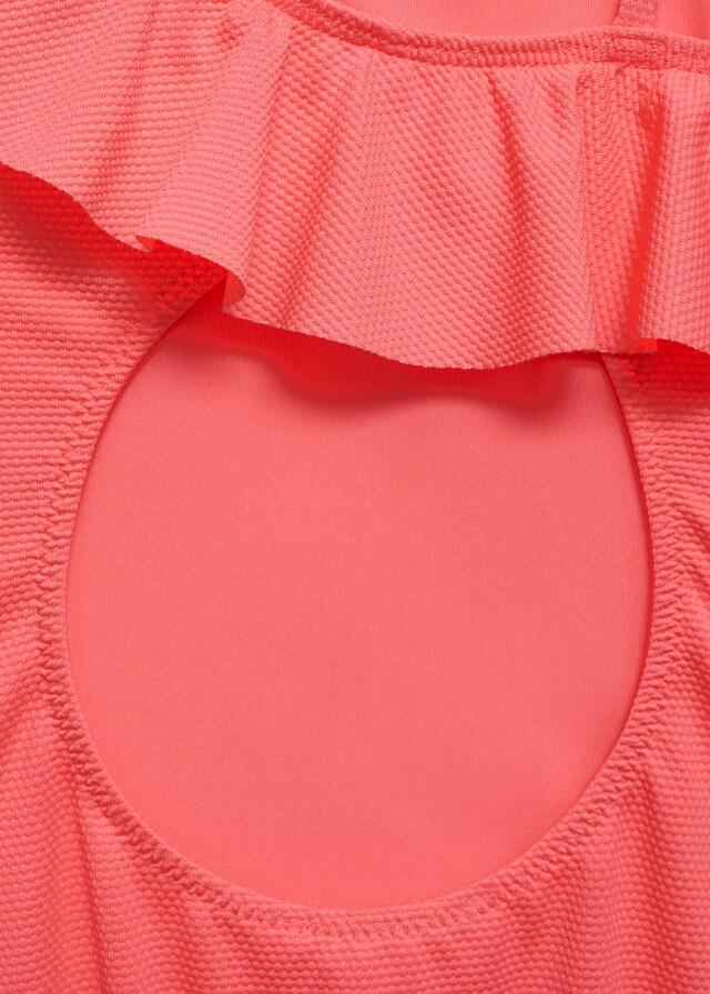 Mango Bañador Asimétrico Volante