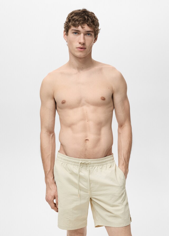 mango Bañador básico cordón