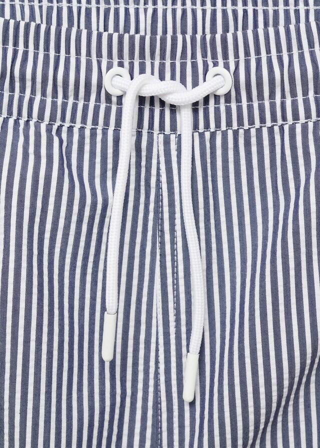 mango Bañador efecto seersucker