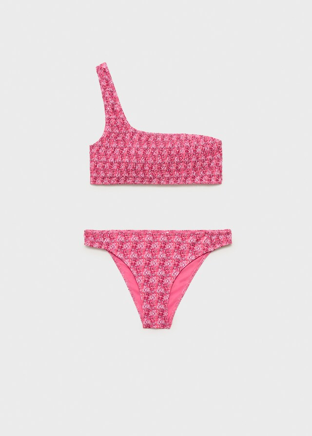 Mango Bikini Estampado Asimétrico