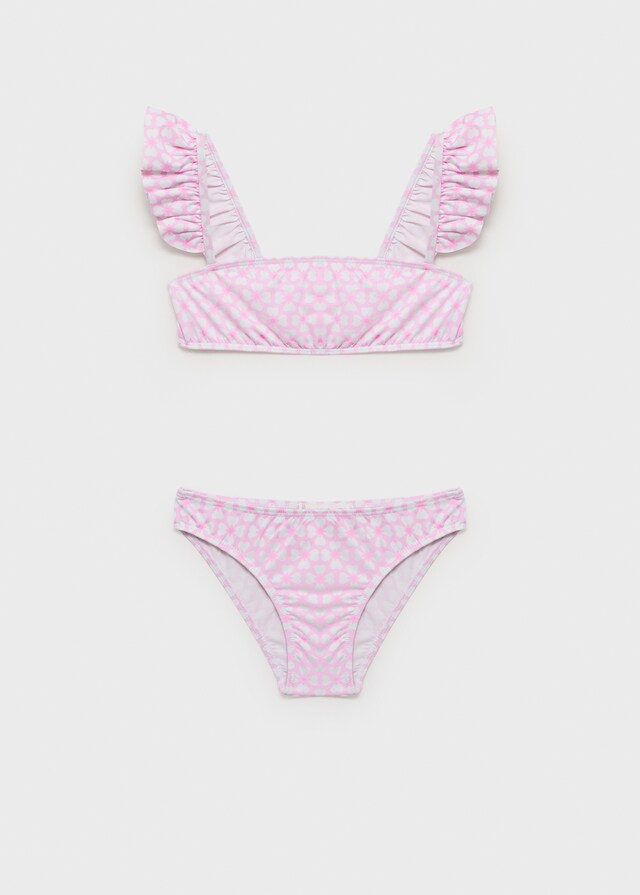 mango Bikini flores volante