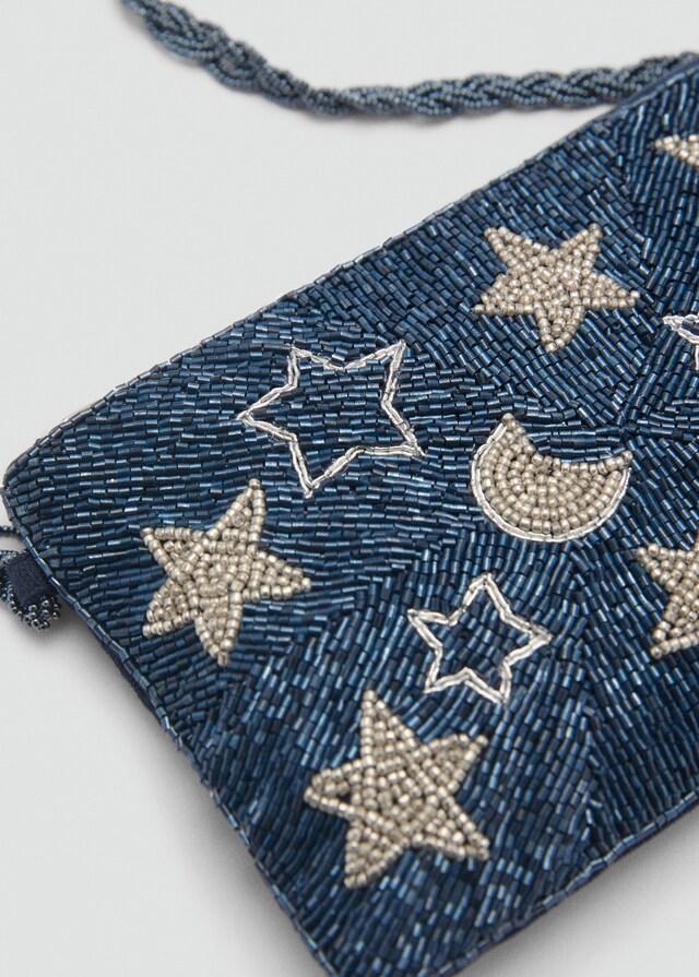 Mango Bolso Abalorios