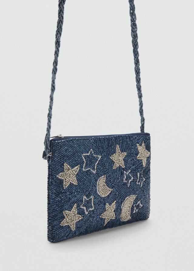 mango Bolso abalorios